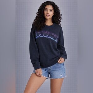 American Eagle Fleece Crew Neck Sweatshirt